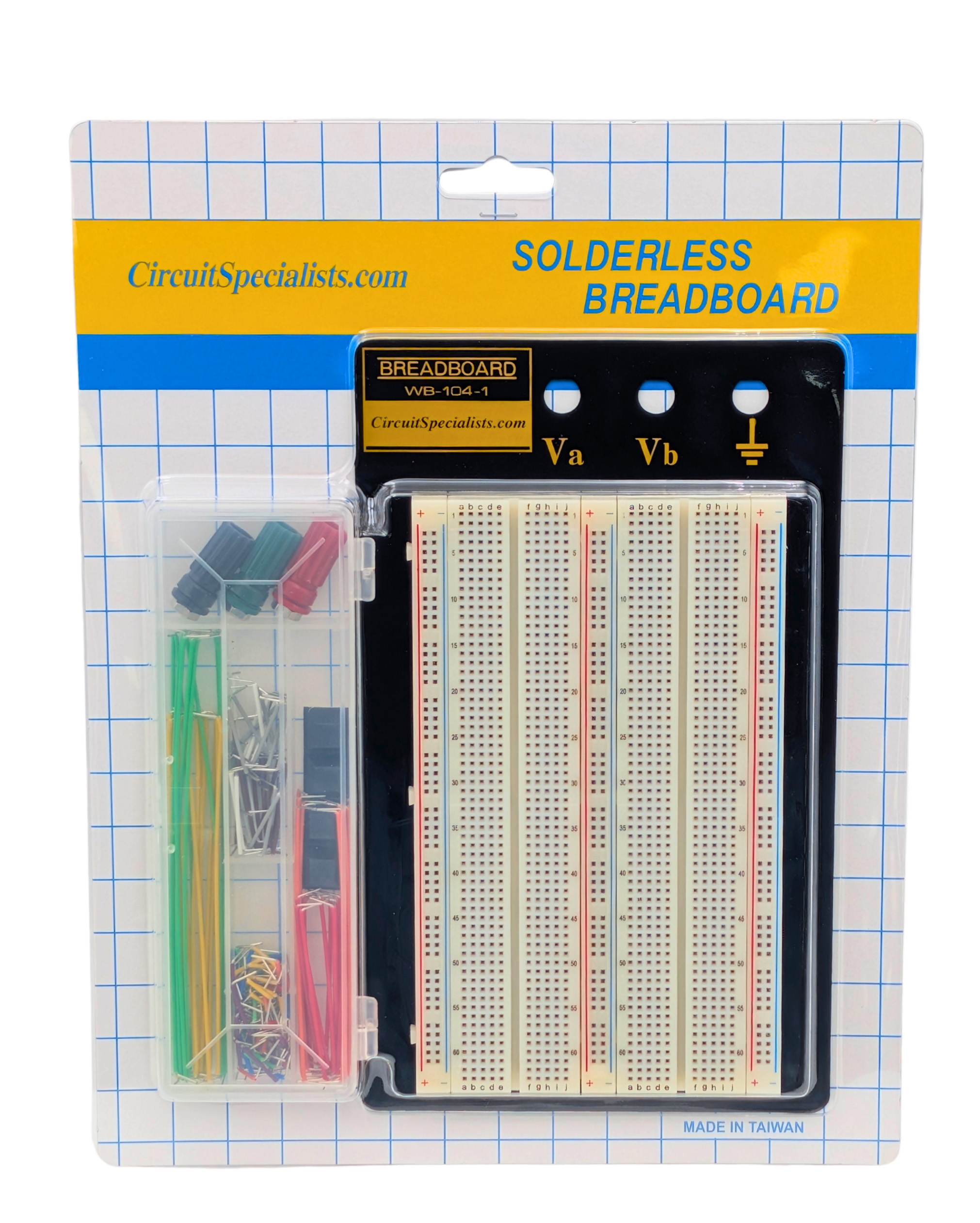 Breadboard Kit with Wires - 1660 tie-points | WB-104-1+J | Circuit
